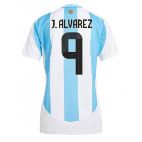 Argentina Julian Alvarez #9 Hjemme skjorte til dame Copa America 2024 Kortermet